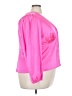 Torrid Pink Long Sleeve Blouse Size 3X Plus (3) - photo 4