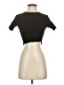 Zara Black Short Sleeve Turtleneck Size S - photo 1