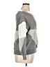 Shein Curve 100% Polyester Color Block Gray Pullover Sweater Size 14 Plus (1) - photo 4
