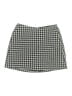 CAbi Houndstooth Gray Casual Skirt Size 4 - photo 1