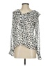 Ann Taylor LOFT 100% Polyester Ivory Long Sleeve Blouse Size XXS - photo 1