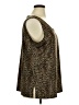 ERENA woman 100% Polyester Gold Tank Top Size 1X - photo 4