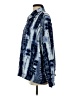 Graver Studio Print Blue Denim Jacket Size 2 - photo 5