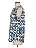 Mud Pie 100% Polyester Blue Sleeveless Blouse Size M - photo 5