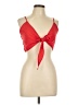 Boohoo 100% Polyester Red Sleeveless Blouse Size 10 (tall) - photo 1