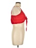 Boohoo 100% Polyester Red Sleeveless Blouse Size 10 (tall) - photo 4
