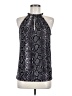 MICHAEL Michael Kors Gray Sleeveless Blouse Size M - photo 1