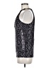 MICHAEL Michael Kors Gray Sleeveless Blouse Size M - photo 5