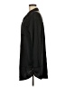 auden 100% Recycled Polyester Black Long Sleeve Button-Down Shirt Size M - photo 5