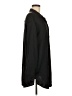 auden 100% Recycled Polyester Black Long Sleeve Button-Down Shirt Size M - photo 4