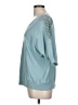 Cactus + Pearl Teal Pullover Sweater Size L - photo 5