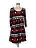 DKNY Red Black Casual Dress Size M (estimated) - photo 1
