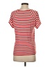 CAbi Stripes Red Short Sleeve T-Shirt Size S - photo 2