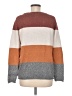 Pinque Color Block Brown Pullover Sweater Size M - photo 2