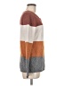 Pinque Color Block Brown Pullover Sweater Size M - photo 4