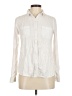 SO 100% Rayon Ivory Long Sleeve Button-Down Shirt Size M - photo 1