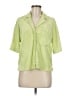 Gap Green 3/4 Sleeve Button-Down Shirt Size M - photo 1