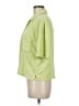 Gap Green 3/4 Sleeve Button-Down Shirt Size M - photo 5