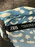 Zara Animal Print Blue Long Sleeve Blouse Size S - photo 7