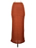 Shein Orange Casual Skirt Size 4 - photo 1