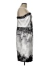 Venus Graphic Gray Cocktail Dress Size 12 - photo 4