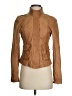 Lucky Brand 100% Leather Tan Brown Leather Jacket Size S - photo 1