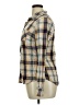 Merona 100% Cotton Plaid Tan Long Sleeve Button-Down Shirt Size XL - photo 5