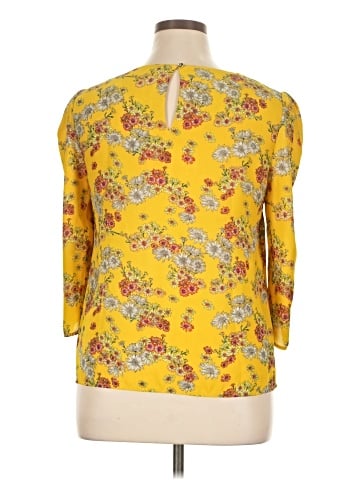 oasis 3/4 Sleeve Blouse (view 2)