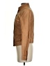 Lucky Brand 100% Leather Tan Brown Leather Jacket Size S - photo 5