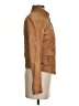 Lucky Brand 100% Leather Tan Brown Leather Jacket Size S - photo 4