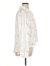 NY Collection 100% Polyester Stars Ivory Long Sleeve Blouse Size XL - photo 4