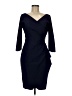 Alex Evenings Blue Cocktail Dress Size 8 - photo 1