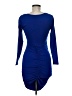Unbranded Blue Cocktail Dress Size M - photo 2