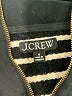 J.Crew 100% Cotton Stripes Black Fleece Size M - photo 6