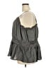 Torrid 100% Polyester Gray Sleeveless Blouse Size 5X Plus (5) - photo 5