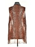 DGNY 100% Polyester Animal Print Brown Sleeveless Blouse Size 0 - photo 2