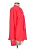 Banana Republic 100% Polyester Red Long Sleeve Blouse Size M - photo 4