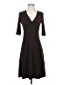 BCBGMAXAZRIA Solid Brown Casual Dress Size S - photo 1
