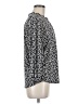 Adrianna Papell Black 3/4 Sleeve Blouse Size M - photo 4