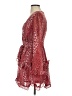 Saints + Secrets 100% Polyester Burgundy Cocktail Dress Size S - photo 5