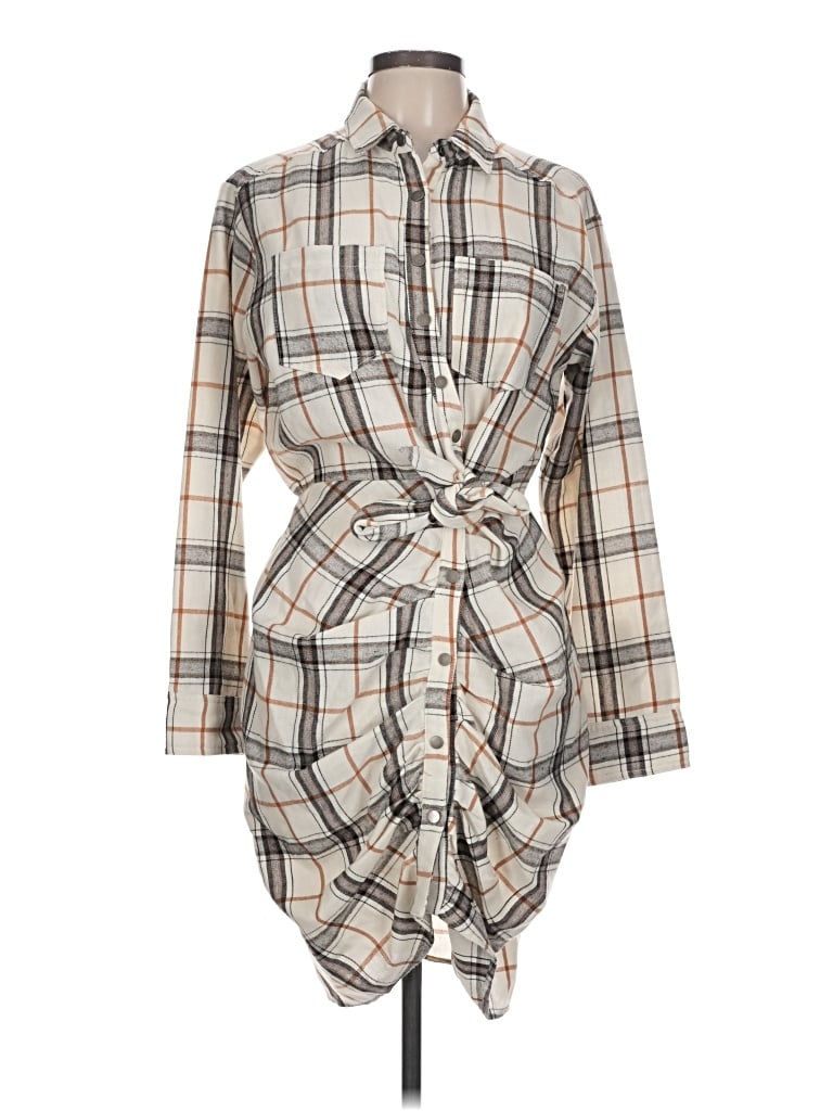 Pre-owned Fate Casual Dress In Brown