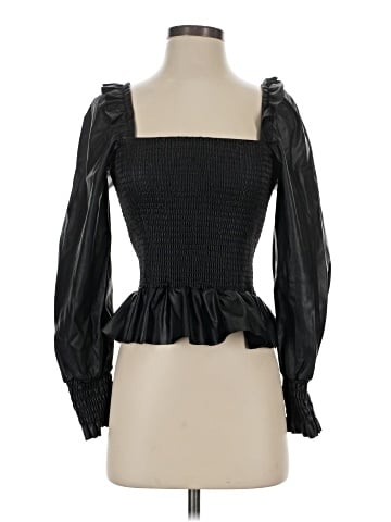 7 For All Mankind Long Sleeve Blouse (view 1)