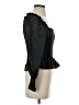7 For All Mankind 100% Polyurethane Black Long Sleeve Blouse Size XS - photo 4