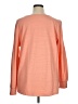 Ann Taylor LOFT 100% Cotton Orange Pullover Sweater Size 16 - 18 - photo 2
