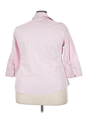 Foxcroft 3/4 Sleeve Button-Down Shirt (view 2)