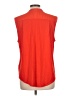 Calvin Klein Red Sleeveless Blouse Size L - photo 2