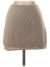 Unbranded Solid Tan Casual Skirt Size S - photo 1