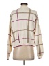 Splendid Plaid Ivory Pullover Sweater Size S - photo 2
