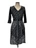 PrAna Paisley Black Casual Dress Size L - photo 1
