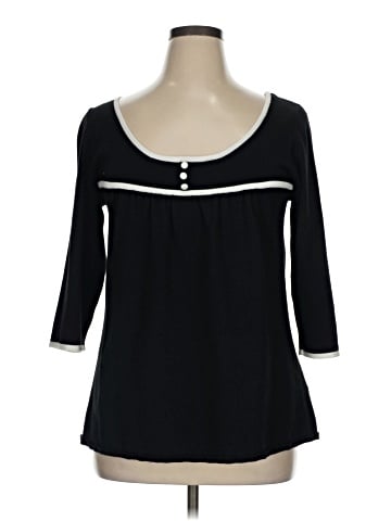 AB Studio 3/4 Sleeve Top (view 1)